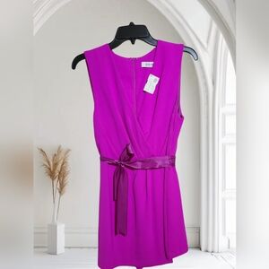 Do+Be Hot Pink Sleeveless Romper